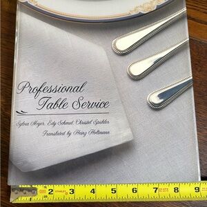 Professional Table Service Hardcover Book